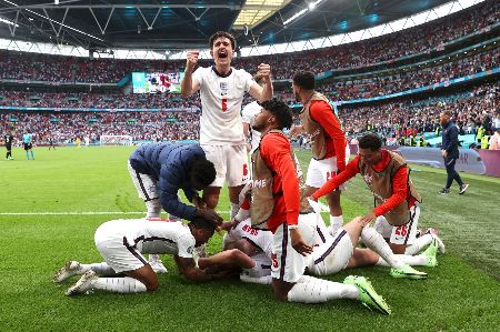 England have reached the quarter-finals of the ongoing EURO 2020 campaign by defeating Germany.